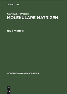 Abbildung von Hoffmann | Proteine | 1. Auflage | 1979 | beck-shop.de