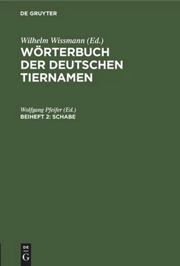 Abbildung von Pfeifer | Schabe | 1. Auflage | 1966 | beck-shop.de