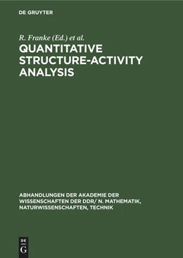 Abbildung von Oheme / Franke | Quantitative Structure-Activity Analys¿s | 1. Auflage | 1979 | beck-shop.de