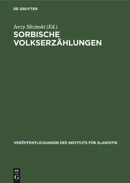 Abbildung von Slizinski | Sorbische Volkserzählungen | 1. Auflage | 1965 | beck-shop.de