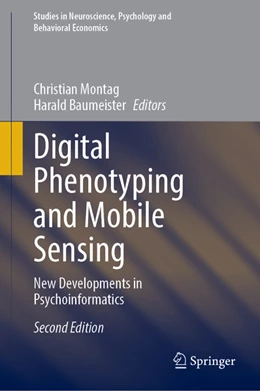 Abbildung von Montag / Baumeister | Digital Phenotyping and Mobile Sensing | 2. Auflage | 2022 | beck-shop.de