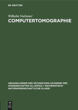 Abbildung von Voelssner | Computertomographie | 1. Auflage | 1984 | beck-shop.de