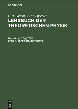 Abbildung von Schöpf | Elastizitätstheorie | 5. Auflage | 1983 | beck-shop.de