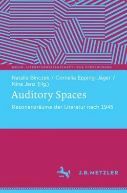 Abbildung von Binczek / Epping-Jäger | Auditory Spaces | 1. Auflage | 2022 | beck-shop.de