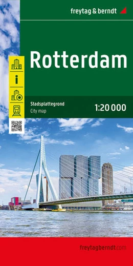 Abbildung von Rotterdam, Stadtplan 1:20.000, freytag & berndt | 1. Auflage | 2022 | beck-shop.de