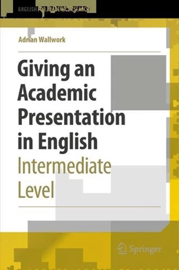 Abbildung von Wallwork | Giving an Academic Presentation in English | 1. Auflage | 2022 | beck-shop.de