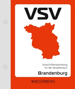 Abbildung von Vorschriftensammlung für die Verwaltung in Brandenburg – VSV | 1. Auflage | 2018 | beck-shop.de