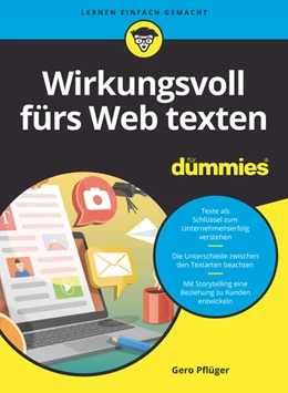 Abbildung von Pflüger | Wirkungsvoll fürs Web texten für Dummies | 1. Auflage | 2023 | beck-shop.de