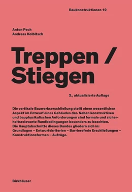 Abbildung von Pech / Kolbitsch | Treppen/Stiegen | 2. Auflage | 2022 | 10 | beck-shop.de