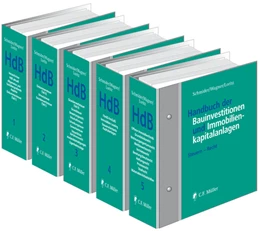 Abbildung von Schmider / Wagner | Handbuch der Bauinvestitionen und Immobilienkapitalanlagen - HdB - mit Aktualisierungsservice | 1. Auflage | 2018 | beck-shop.de