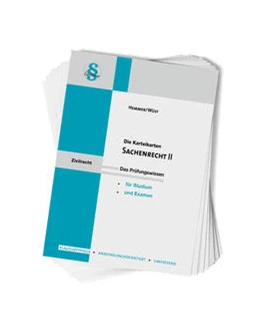 Abbildung von Hemmer / Wüst | Sachenrecht II | 10. Auflage | 2022 | beck-shop.de