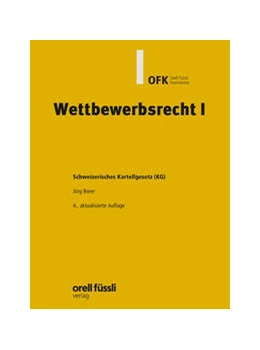 Abbildung von Borer | Wettbewerbsrecht I Kommentar | 4. Auflage | 2022 | beck-shop.de