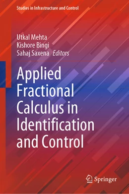 Abbildung von Mehta / Bingi | Applied Fractional Calculus in Identification and Control | 1. Auflage | 2022 | beck-shop.de