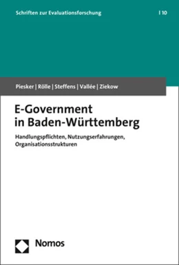 Abbildung von Piesker / Rölle | E-Government in Baden-Württemberg | 1. Auflage | 2022 | 10 | beck-shop.de