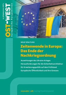 Abbildung von Renovabis e. V. | Zeitenwende in Europa: Das Ende der Nachkriegsordnung | 1. Auflage | 2022 | beck-shop.de