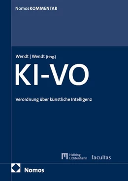 Abbildung von Wendt | Verordnung über künstliche Intelligenz: KI-VO | 1. Auflage | 2025 | beck-shop.de