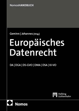 Abbildung von Geminn / Johannes | Europäisches Datenrecht | 1. Auflage | 2025 | beck-shop.de
