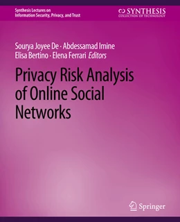 Abbildung von Joyee de / Imine | Privacy Risk Analysis of Online Social Networks | 1. Auflage | 2022 | beck-shop.de