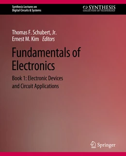 Abbildung von Schubert / Kim | Fundamentals of Electronics | 1. Auflage | 2022 | beck-shop.de