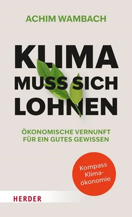 Abbildung von Wambach | Klima muss sich lohnen | 1. Auflage | 2022 | beck-shop.de