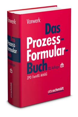 Abbildung von Vorwerk / Assies | Das Prozessformularbuch | 12. Auflage | 2023 | beck-shop.de