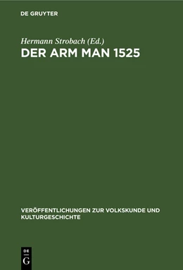 Abbildung von Strobach | Der arm man 1525 | 1. Auflage | 1976 | beck-shop.de