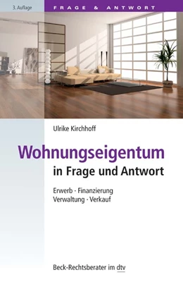 Abbildung von Kirchhoff | Wohnungseigentum in Frage und Antwort | 3. Auflage | 2017 | beck-shop.de