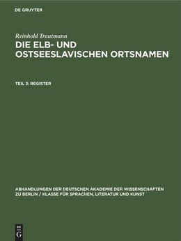 Abbildung von Schall | Register | 1. Auflage | 1957 | beck-shop.de