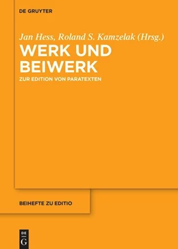 Abbildung von Hess / Kamzelak | Werk und Beiwerk | 1. Auflage | 2024 | 54 | beck-shop.de