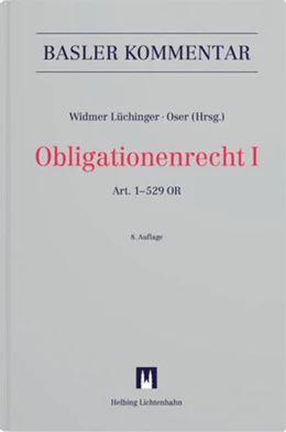 Abbildung von Widmer Lüchinger / Ammann | Obligationenrecht I (OR I) | 8. Auflage | 2025 | beck-shop.de