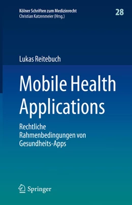 Abbildung von Reitebuch | Mobile Health Applications | 1. Auflage | 2023 | beck-shop.de