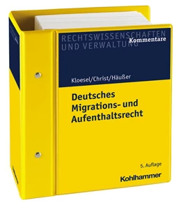 Abbildung von Kloesel / Christ | Deutsches Aufenthalts- und Ausländerrecht | 1. Auflage | 2017 | beck-shop.de