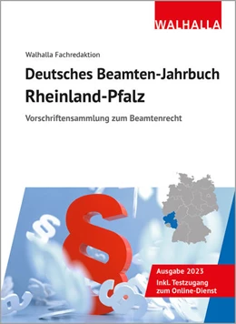 Abbildung von Walhalla Fachredaktion | Deutsches Beamten-Jahrbuch Rheinland-Pfalz 2023 | 14. Auflage | 2023 | beck-shop.de