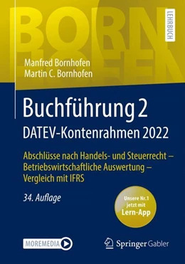 Abbildung von Bornhofen | Buchführung 2 DATEV-Kontenrahmen 2022 | 34. Auflage | 2023 | beck-shop.de