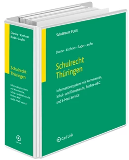 Abbildung von Kirchner / Danne | Schulrecht Thüringen | 1. Auflage | 2016 | beck-shop.de