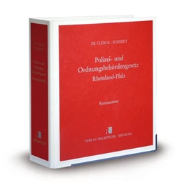 Abbildung von De Clerck / Schmidt | Polizei- und Ordnungsbehördengesetz Rheinland-Pfalz | 1. Auflage | 2018 | beck-shop.de