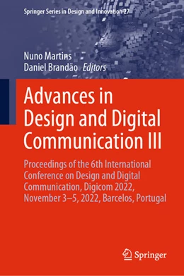 Abbildung von Martins / Brandão | Advances in Design and Digital Communication III | 1. Auflage | 2022 | beck-shop.de