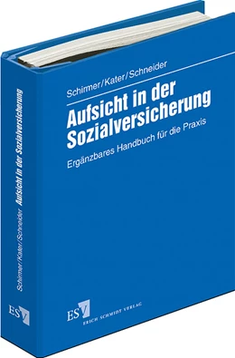 Abbildung von Schirmer / Kater | Aufsicht in der Sozialversicherung | 1. Auflage | 2017 | beck-shop.de