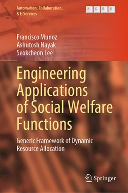 Abbildung von Munoz / Nayak | Engineering Applications of Social Welfare Functions | 1. Auflage | 2022 | beck-shop.de