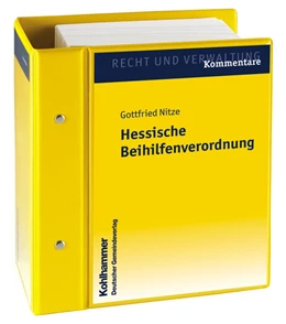 Abbildung von Nitze | Hessische Beihilfenverordnung | 1. Auflage | 2015 | beck-shop.de