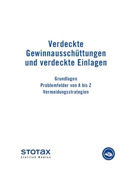Abbildung von Verdeckte Gewinnausschüttungen und verdeckte Einlagen • mit Aktualisierungsservice | 1. Auflage | 2018 | beck-shop.de