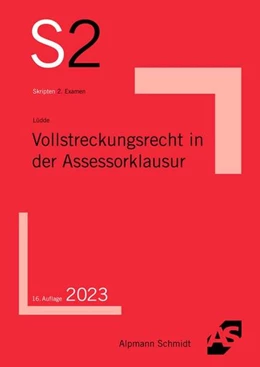 Abbildung von Lüdde | Vollstreckungsrecht in der Assessorklausur | 16. Auflage | 2024 | beck-shop.de