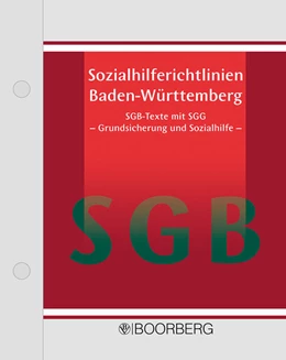 Abbildung von Sozialhilferichtlinien Baden-Württemberg | 1. Auflage | 2018 | beck-shop.de