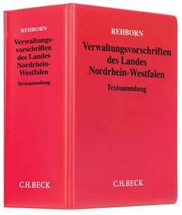 Abbildung von Rehborn | Verwaltungsvorschriften des Landes Nordrhein-Westfalen | 50. Auflage | 2022 | beck-shop.de
