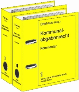 Abbildung von Driehaus | Kommunalabgabenrecht | 1. Auflage | 2018 | beck-shop.de