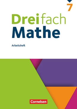 Abbildung von Dreifach Mathe 7. Schuljahr - Arbeitsheft mit Lösungen | 1. Auflage | 2023 | beck-shop.de