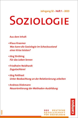 Abbildung von Baecker | Soziologie 01/2023 | 1. Auflage | 2023 | beck-shop.de