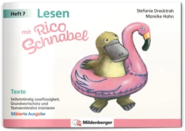 Abbildung von Drecktrah / Hahn | Lesen mit Rico Schnabel, Heft 7: Texte - silbierte Ausgabe | 3. Auflage | 2026 | beck-shop.de