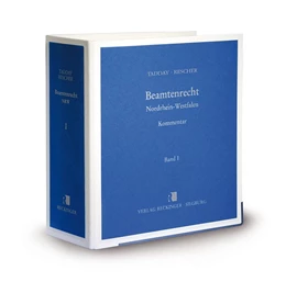 Abbildung von Tadday / Rescher | Beamtenrecht in Nordrhein-Westfalen | 1. Auflage | 2018 | beck-shop.de