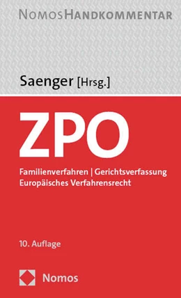 Abbildung von Saenger | Zivilprozessordnung | 10. Auflage | 2023 | beck-shop.de